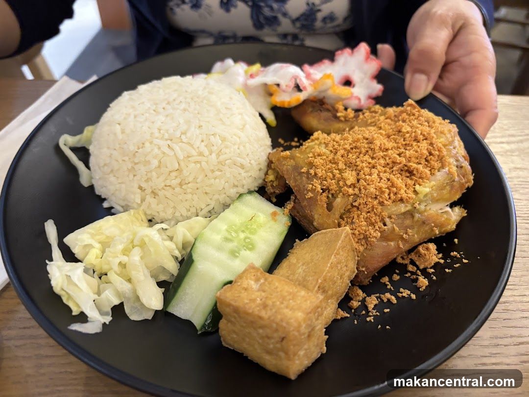 Fried Chicken Rice Plate