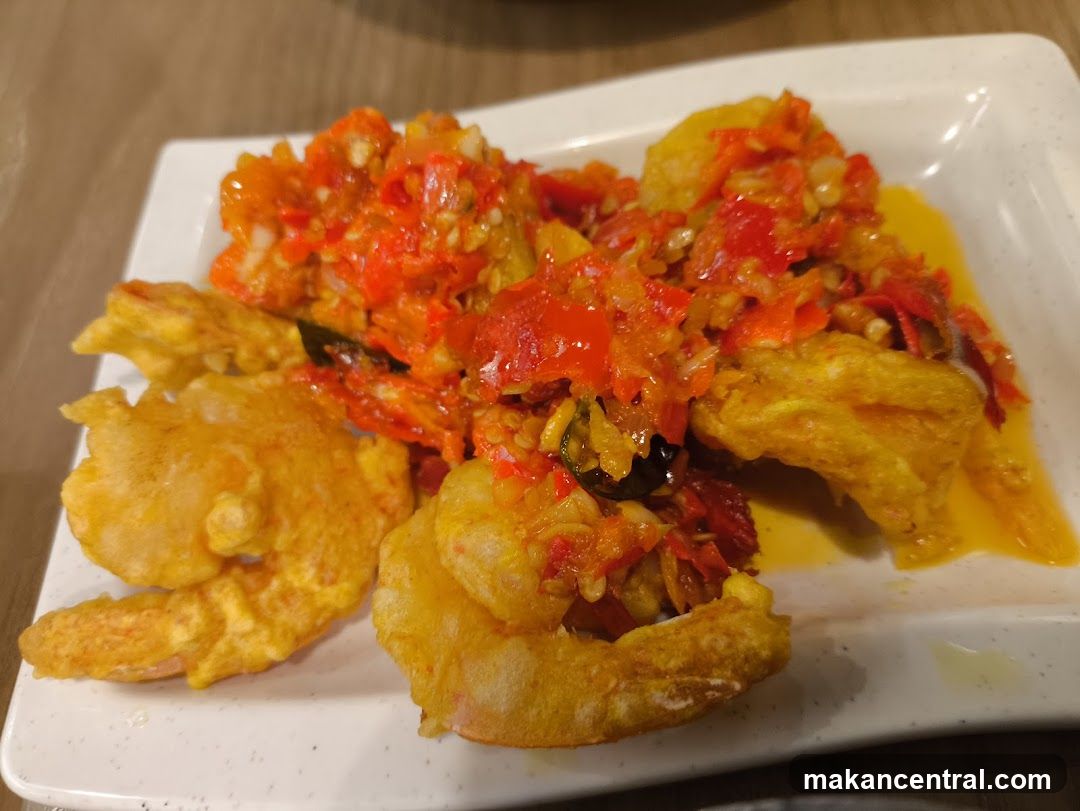 Fried Shrimp with Chili Sauce