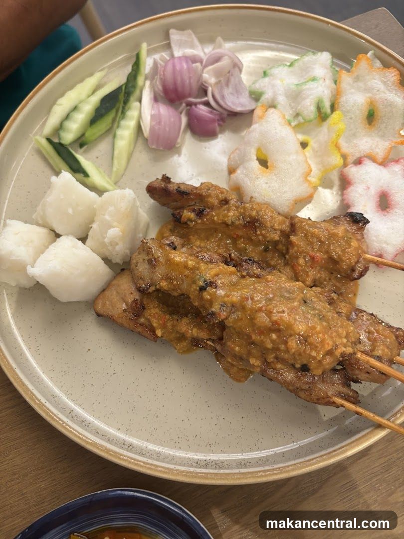 Chicken Satay with Sides