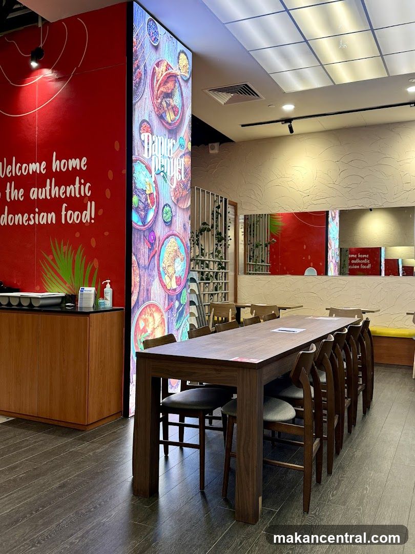Restaurant Interior with Large Table