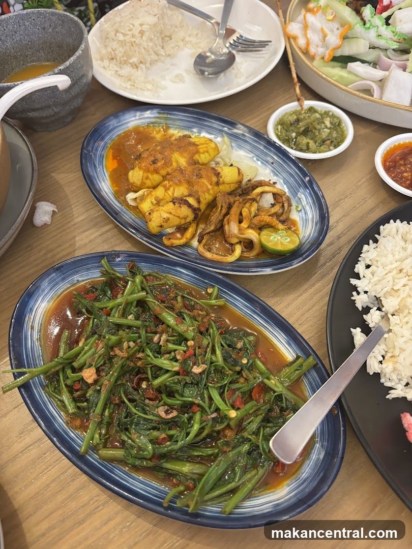 Seafood and Vegetable Dishes