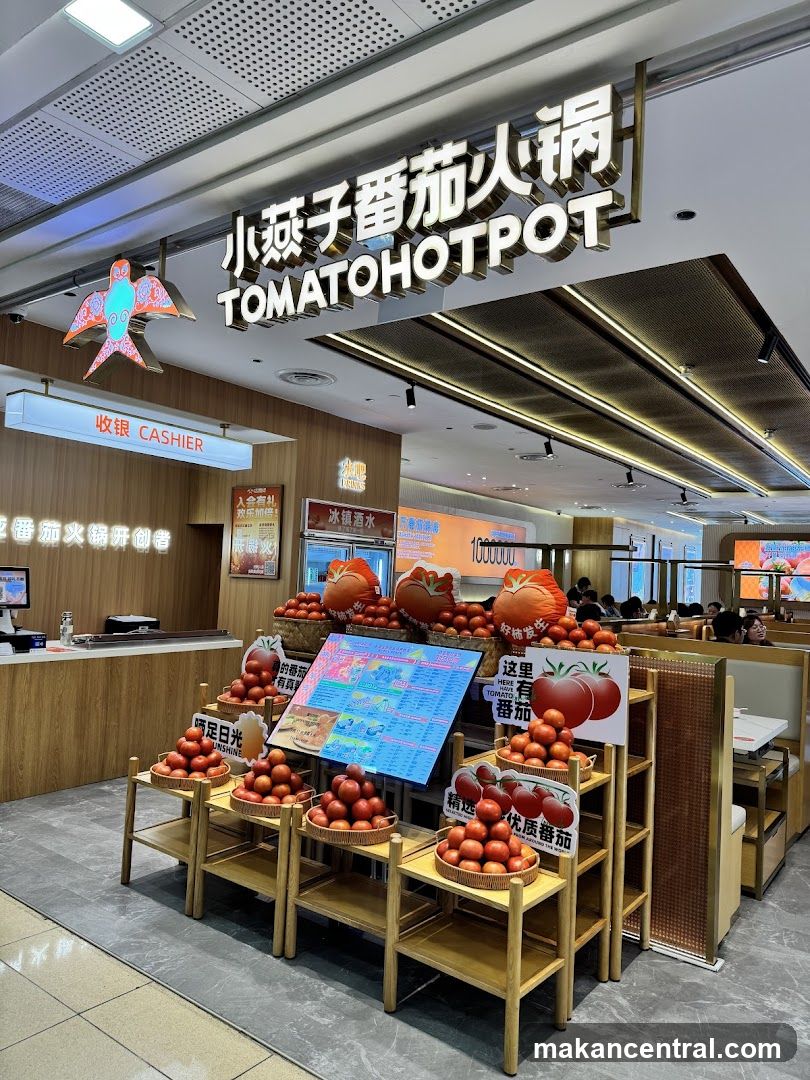 Tomato Hotpot Restaurant Display