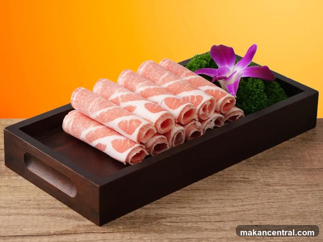Thinly Sliced Pork Belly