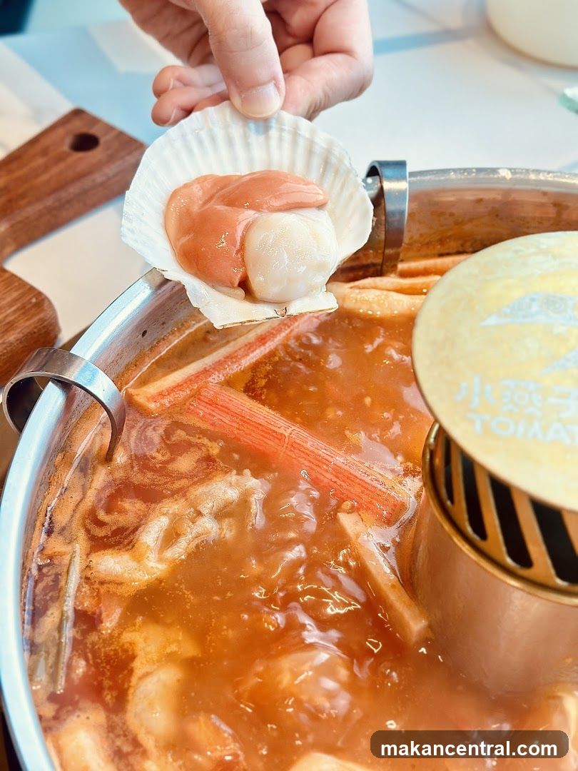 Hot Pot with Scallop