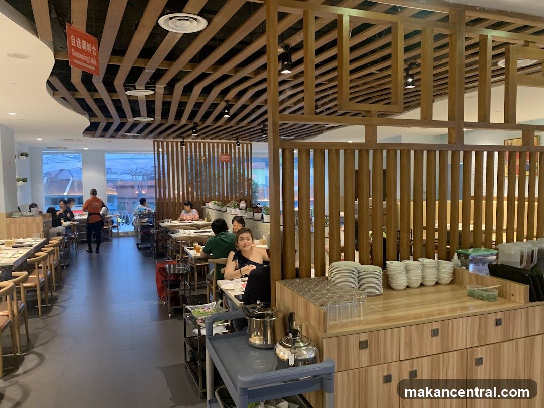 Restaurant Interior with Dining Tables