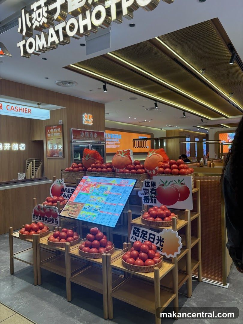 Tomato Hot Pot Restaurant Display