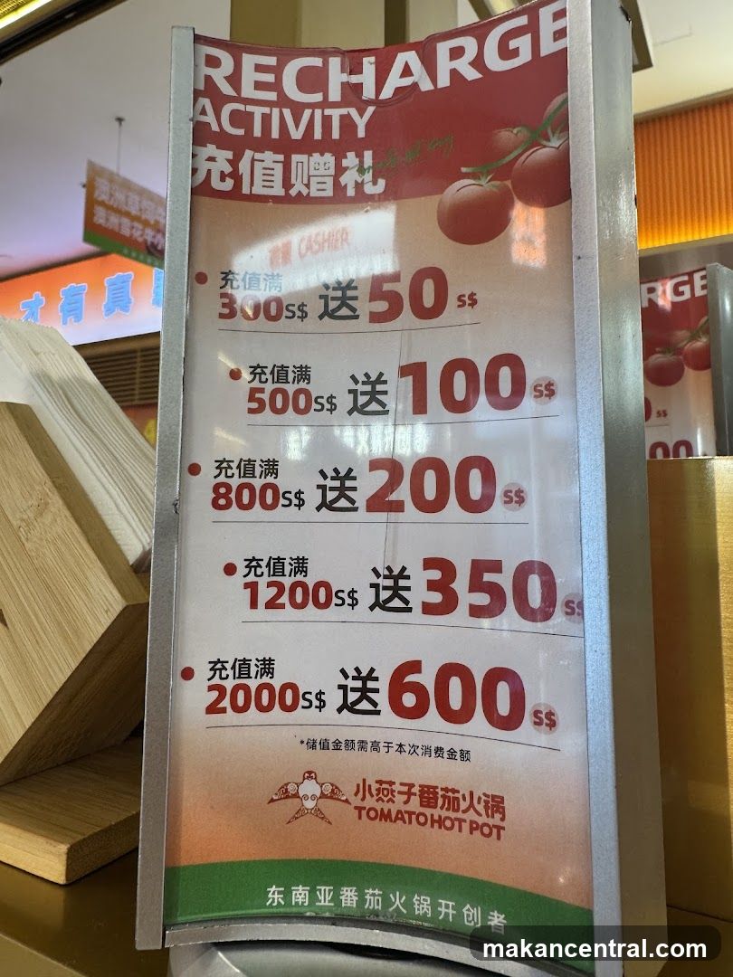 Recharge Activity Sign