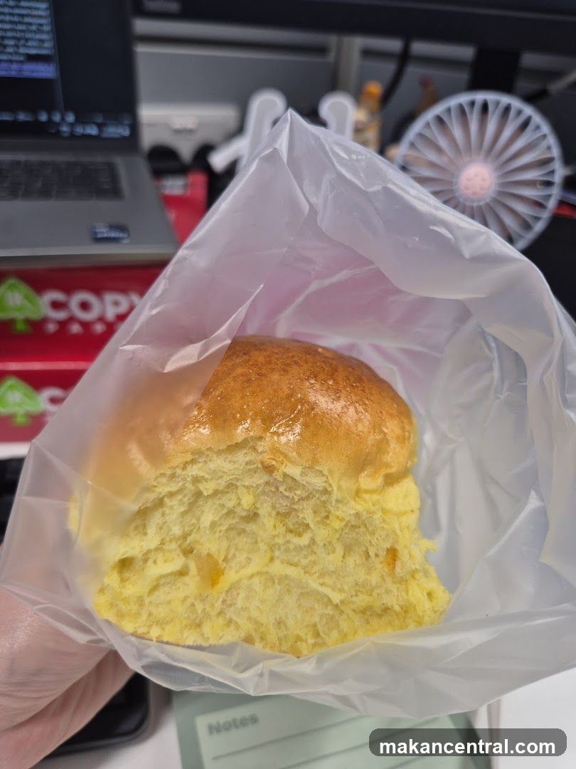 Bun in a plastic bag