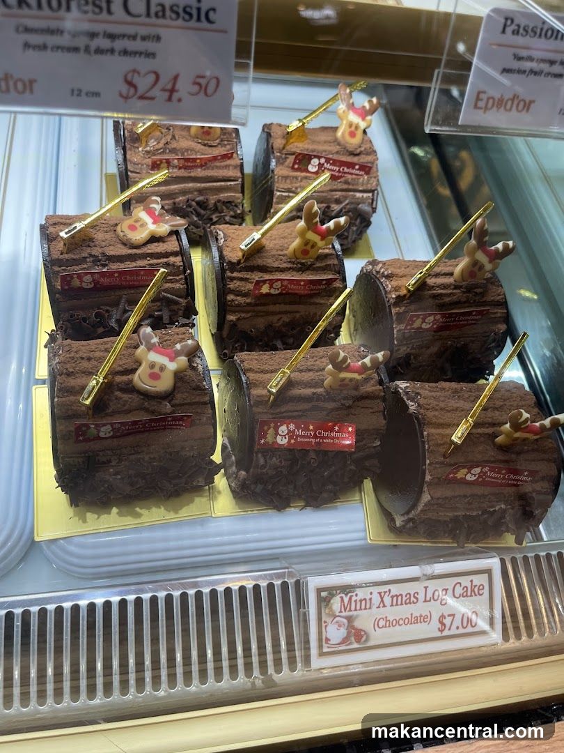 Christmas Log Cakes