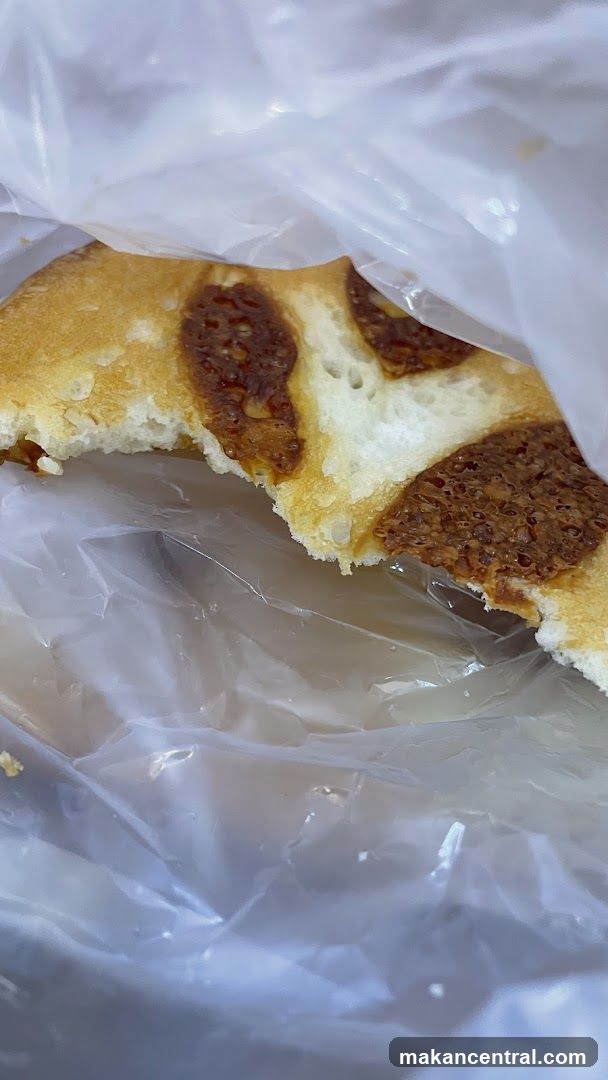 Bread with topping
