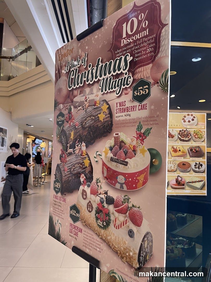 Christmas Cakes Promotion