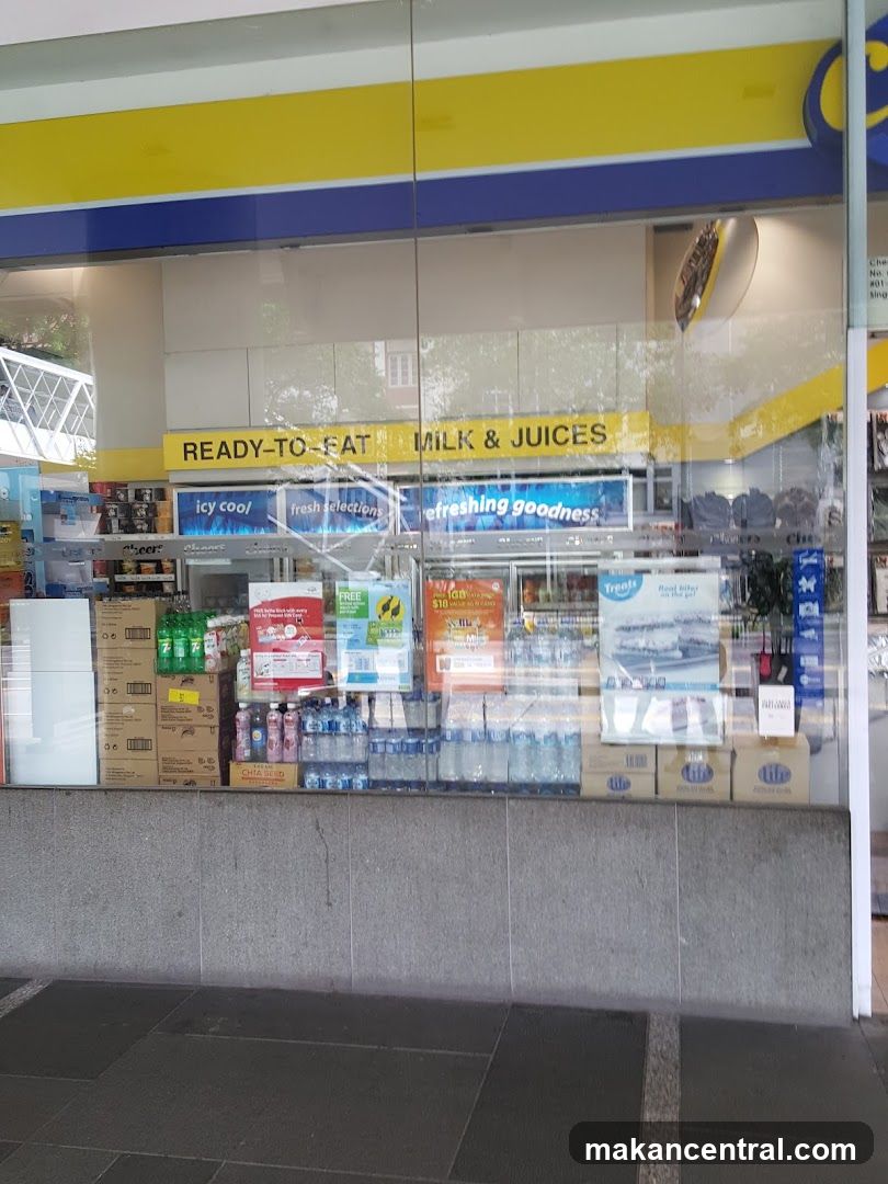 Convenience Store Window Display