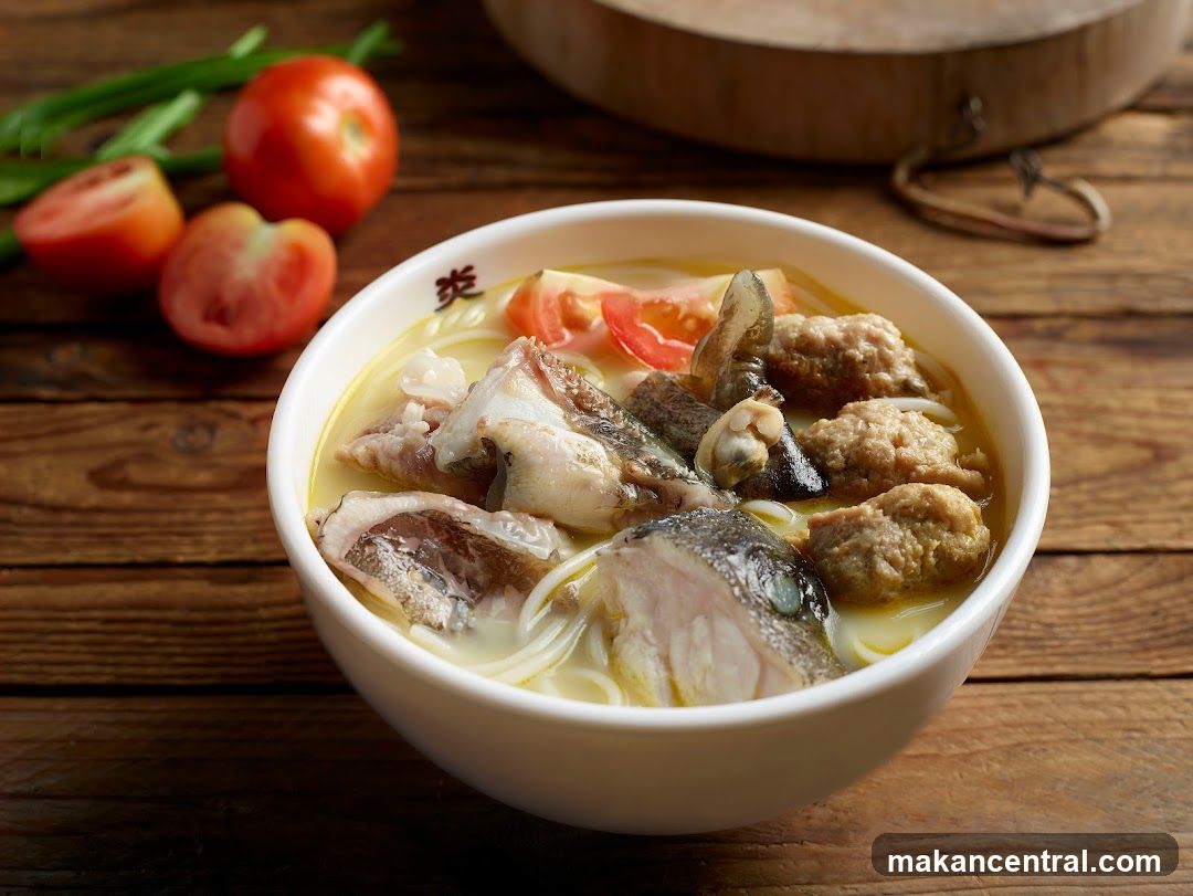 Fish and Meatball Soup