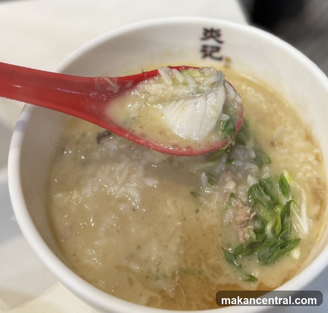 Congee with Fish and Scallions