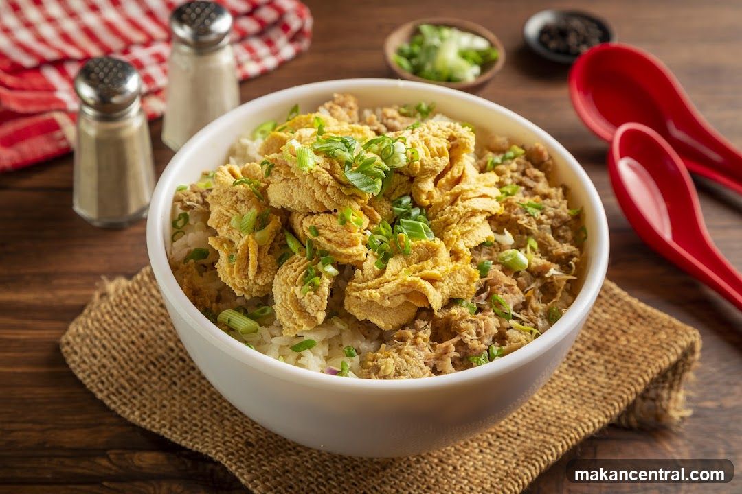 Bowl of Rice with Toppings