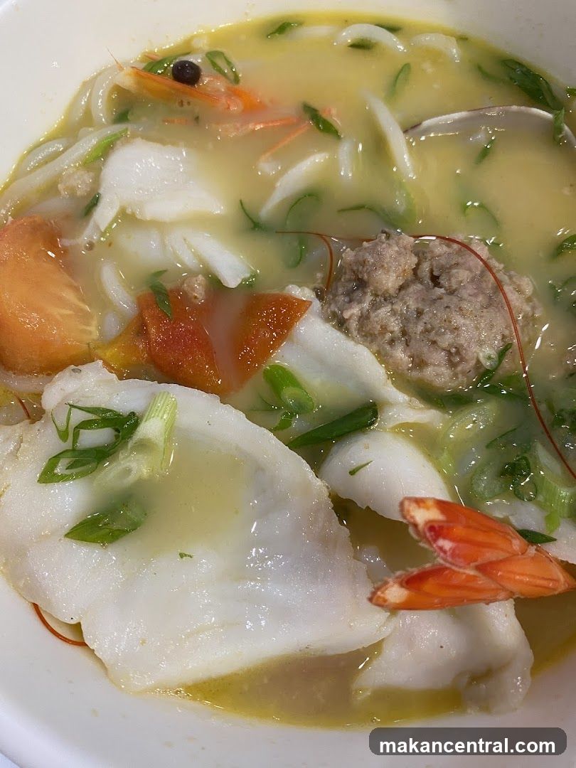 Seafood Noodle Soup