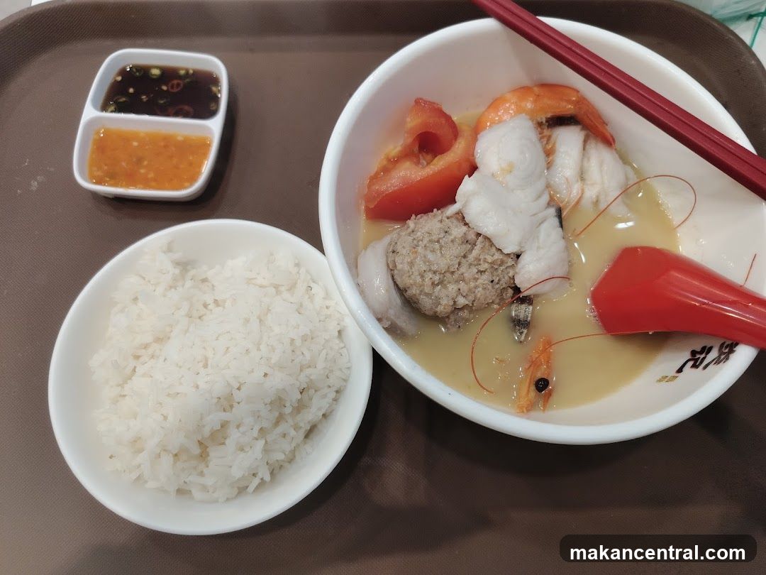 Seafood Soup with Rice