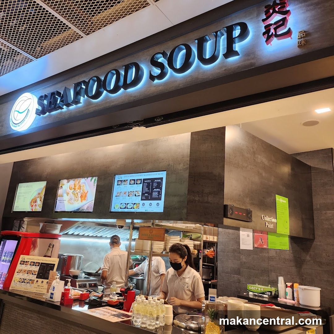 Seafood Soup Restaurant Counter