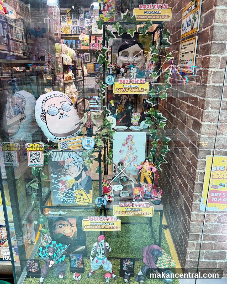 Anime Merchandise Display