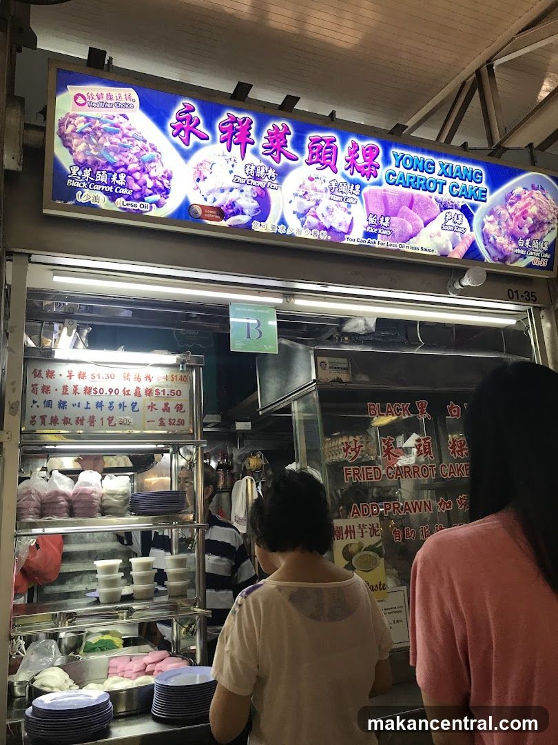 Yong Xiang Carrot Cake Stall