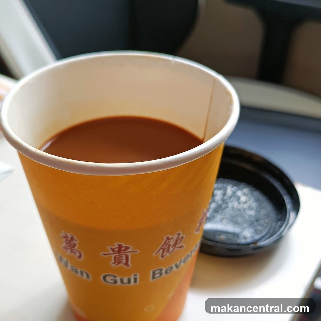 Beverage in a cup