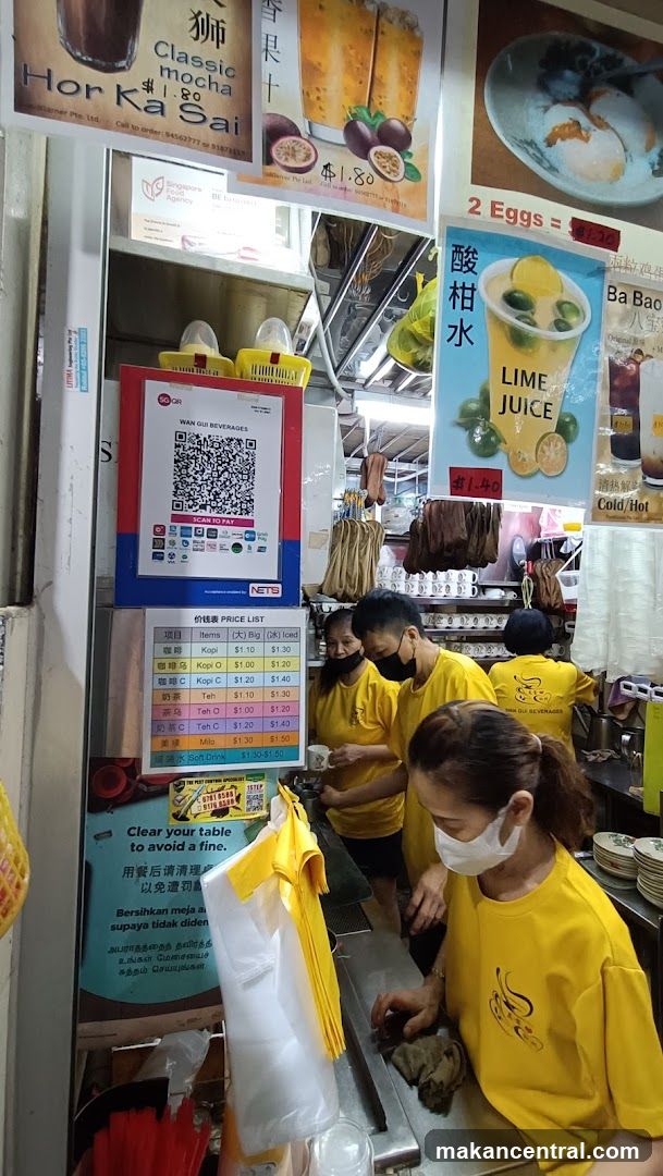 Beverage Stall with Staff