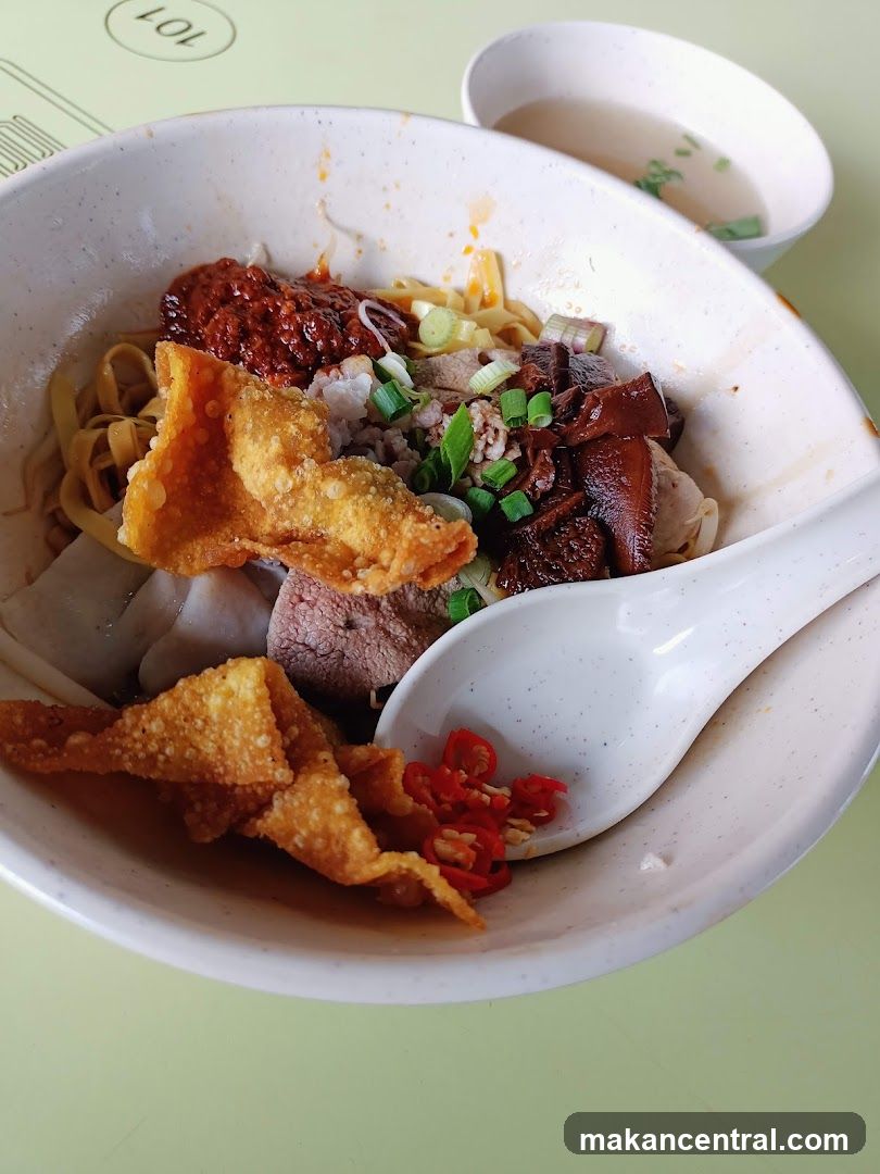 Noodles with Toppings
