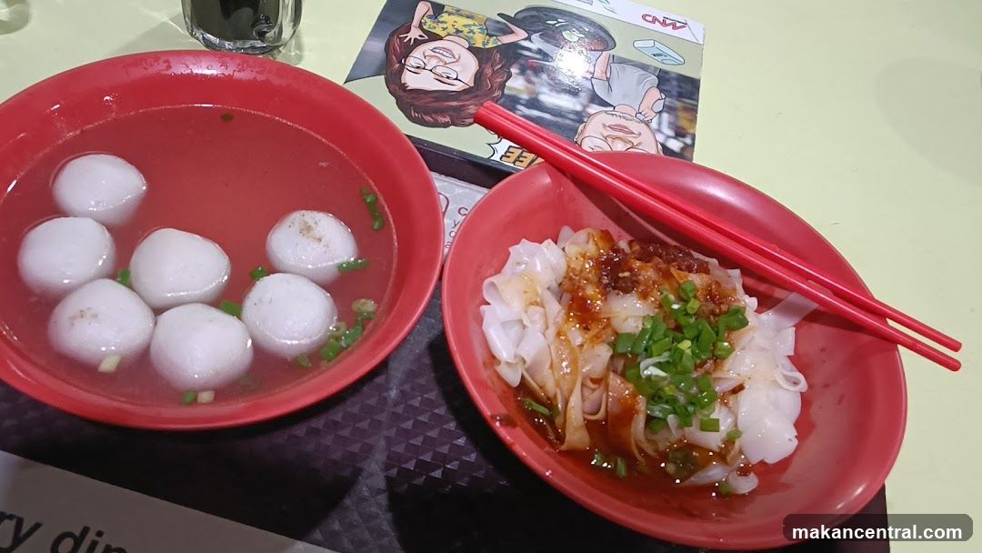 Noodles and Fish Balls