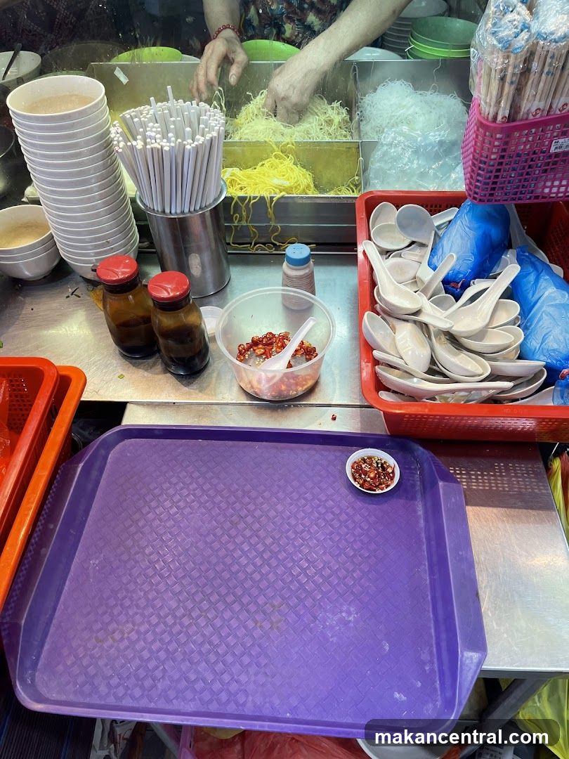 Food Stall Preparation Area