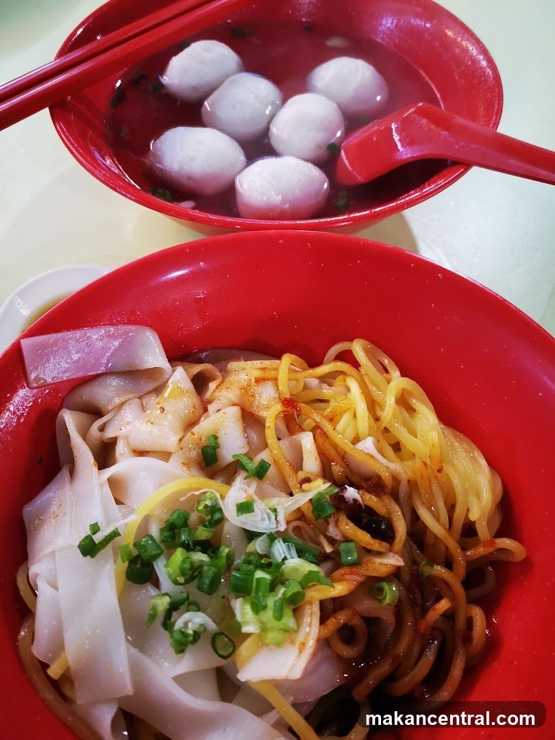 Noodles and Fish Balls
