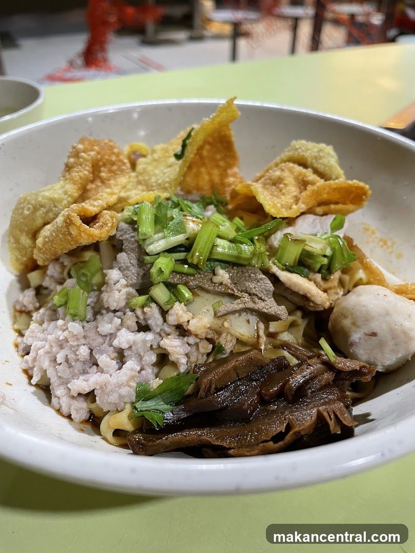 Noodles with Toppings