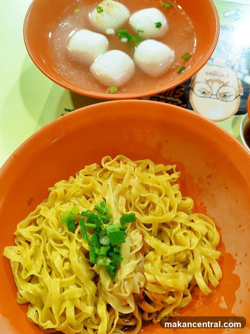 Noodles and Fish Balls