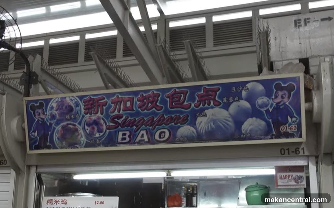 Singapore Bao 新加坡包点