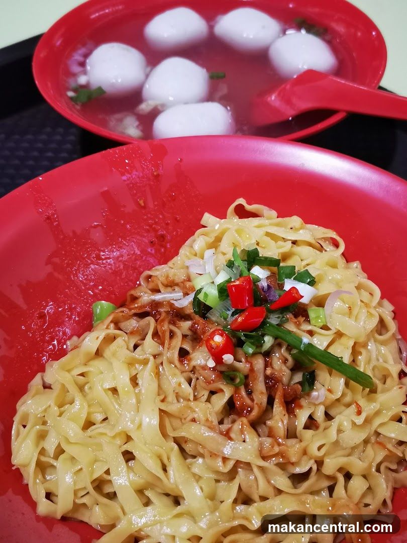 Noodles and Fish Balls