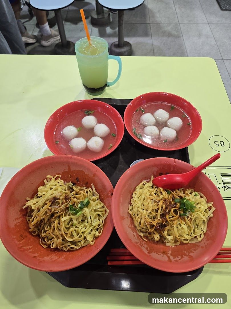Noodles and Fish Balls