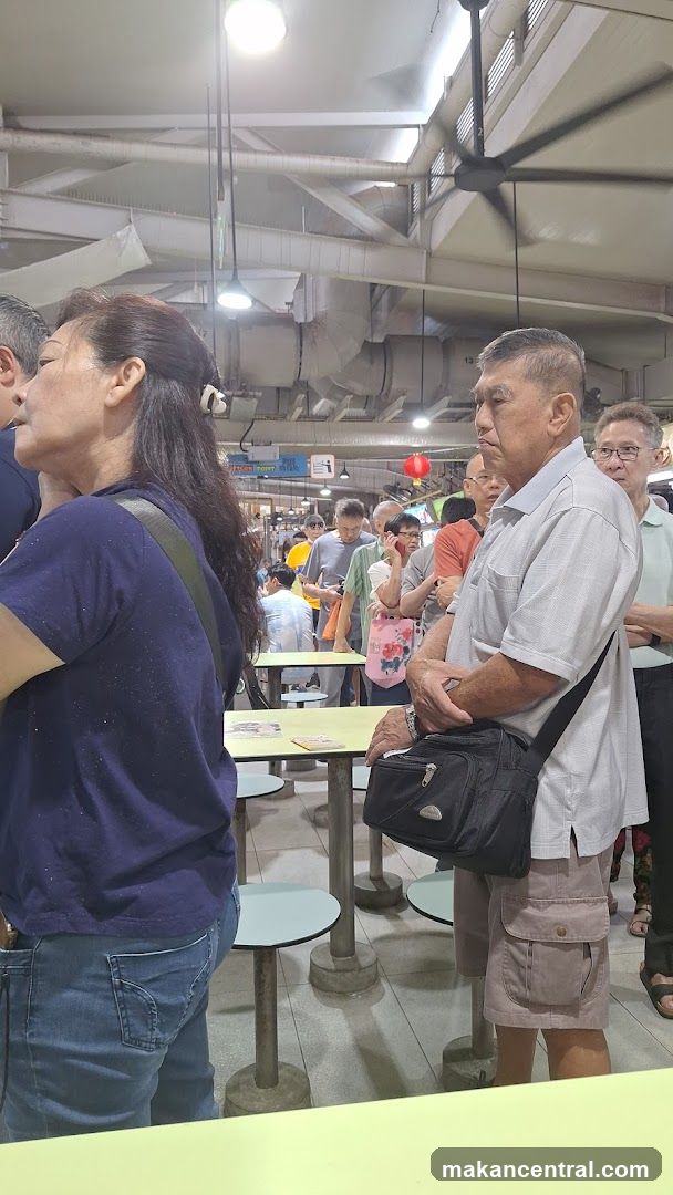 People in a food court