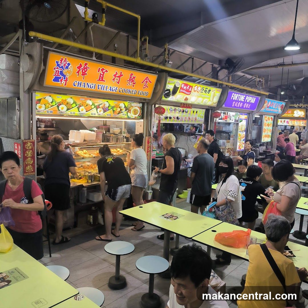 Busy Food Court