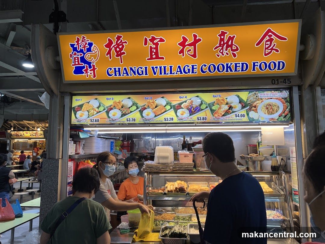 Changi Village Cooked Food Menu