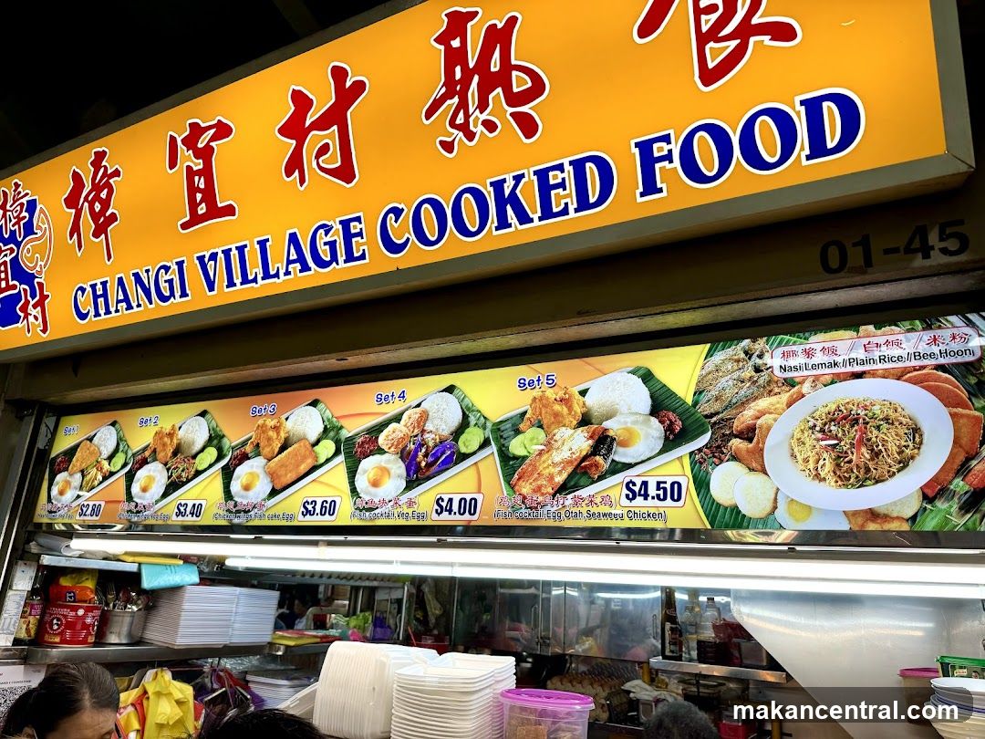 Changi Village Cooked Food Stall