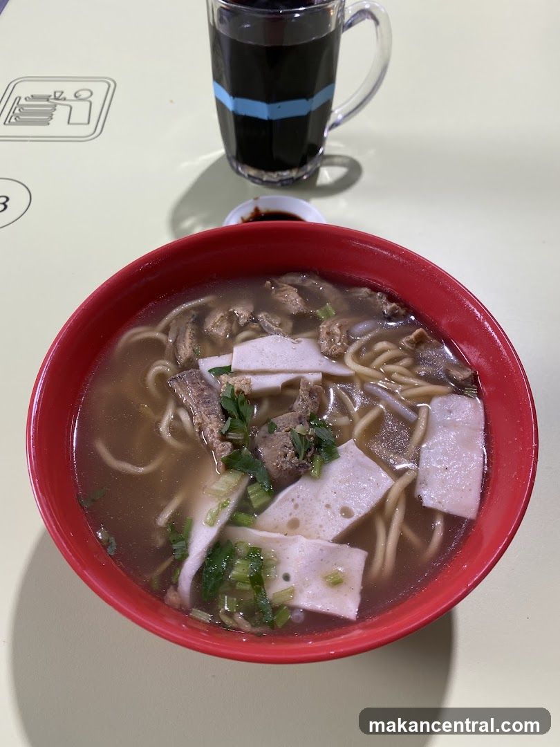 Noodle Soup and Coffee