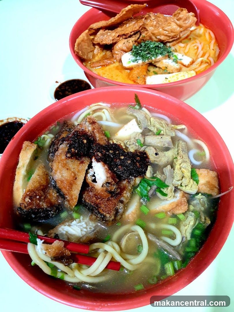 Two Bowls of Noodles