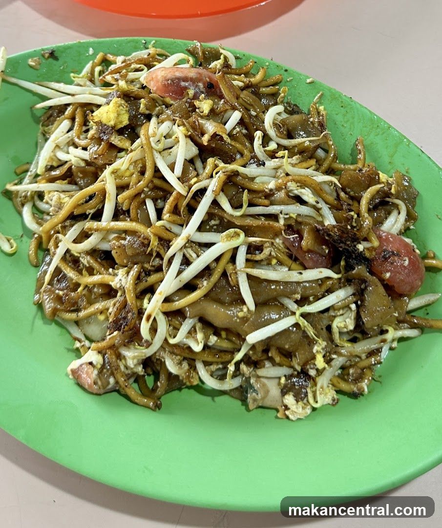 Fried Noodles with Bean Sprouts