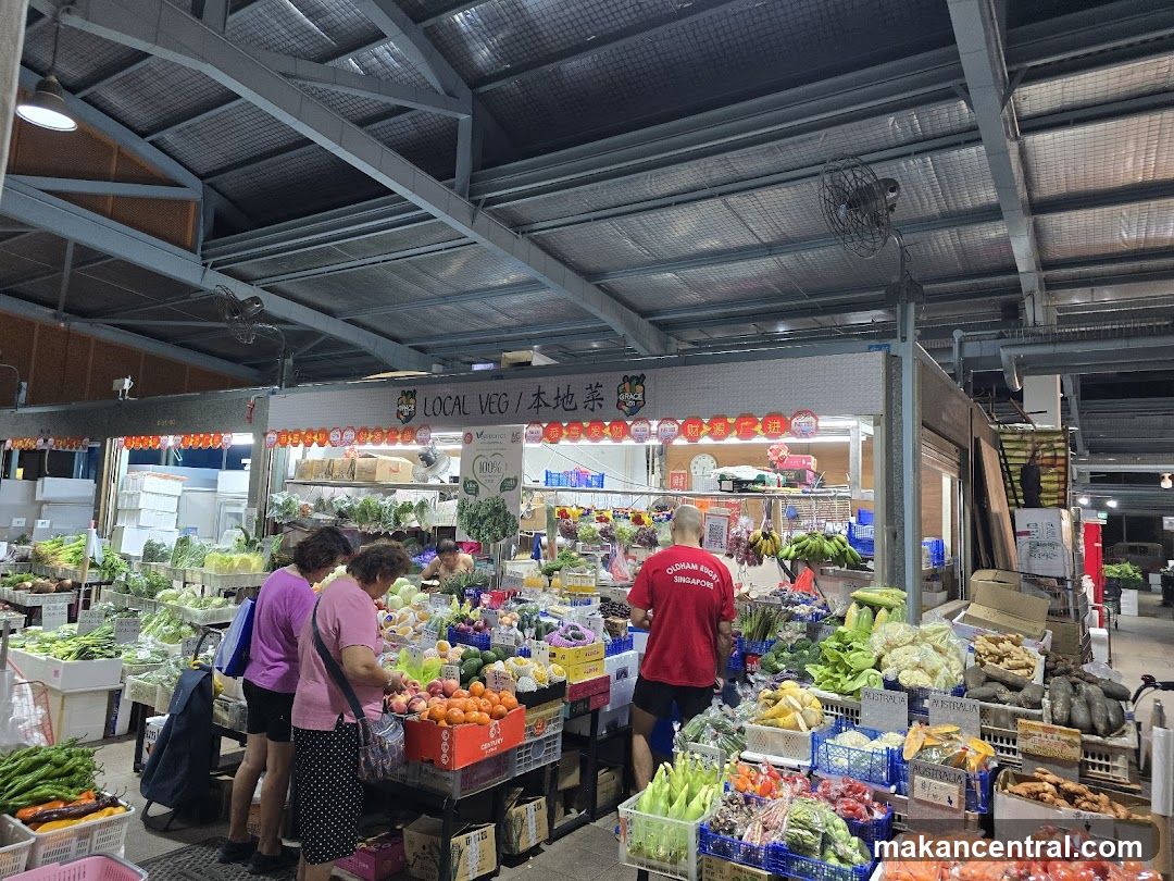 Market Stall with Fresh Produce