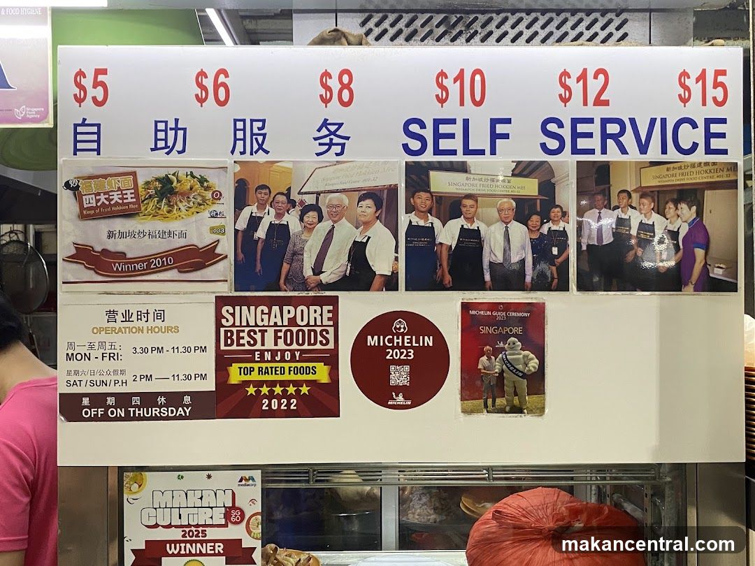 Food Stall Signage