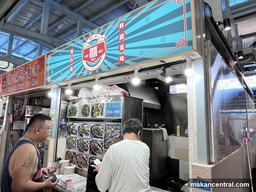 Food Stall with Menu