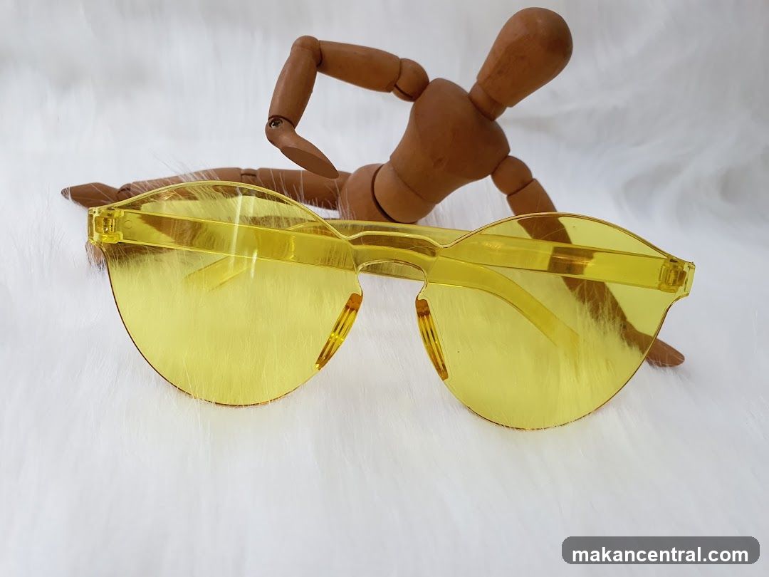 Yellow Sunglasses and Mannequin