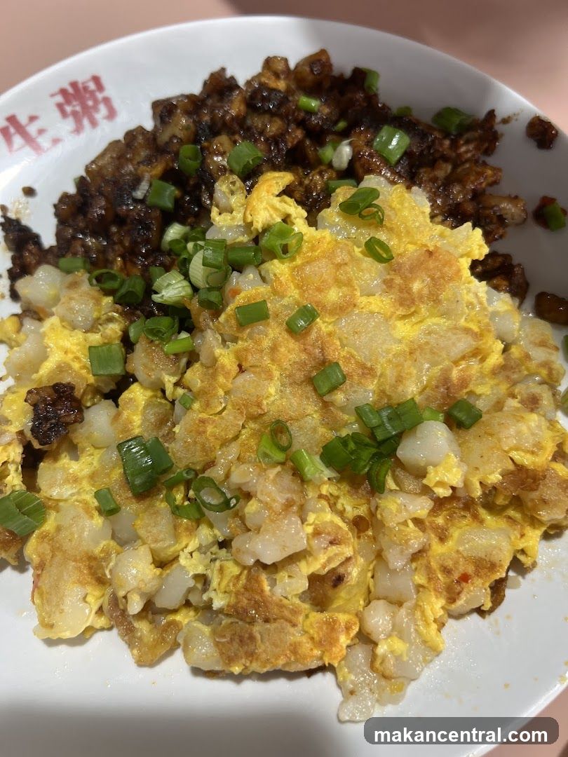 Fried Radish Cake with Egg