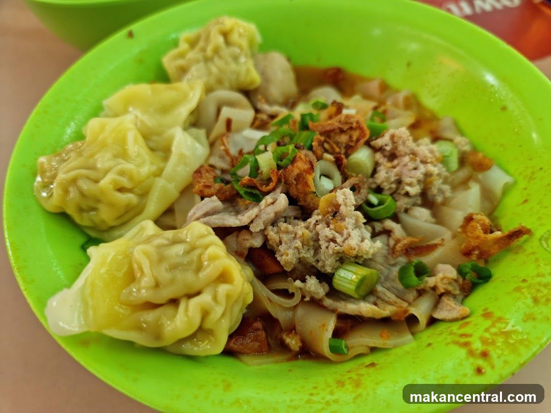 Noodle Soup with Wontons