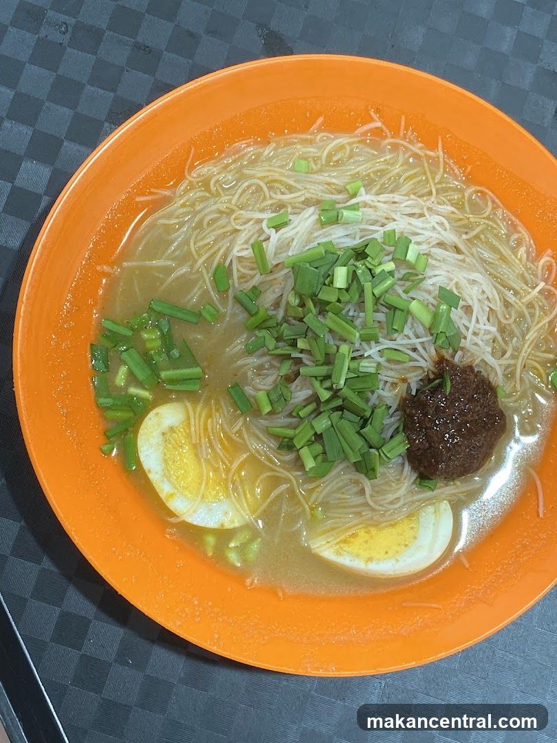 Noodle Soup with Egg