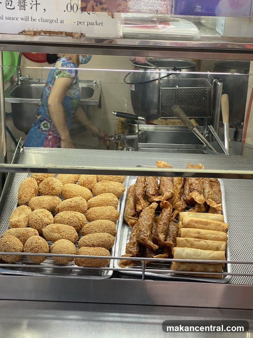 Fried Snacks Display